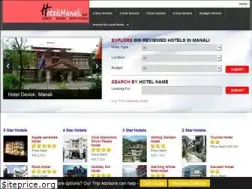 Sites similar to hotelsmanali.co.in