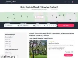Sites similar to hotelsmanali.net