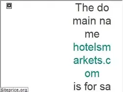 Sites similar to hotelsmarkets.com