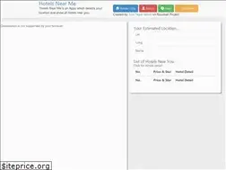 Sites similar to hotelsnearme.in