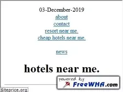 Sites similar to hotelsnearme.ueuo.com