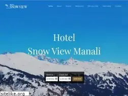 Sites similar to hotelsnowviewmanali.com