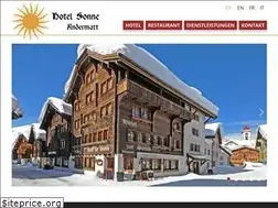 Sites similar to hotelsonneandermatt.ch