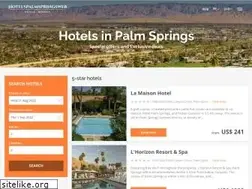 Sites similar to hotelspalmspringsweb.com