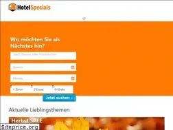 Sites similar to hotelspecials.de