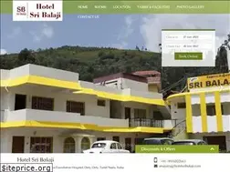 Sites similar to hotelsribalaji.com