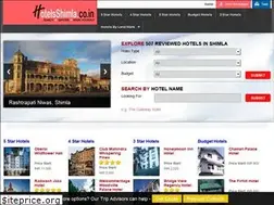 Sites similar to hotelsshimla.co.in