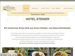 Sites similar to hotelsteiger.de