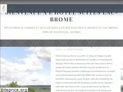 Sites similar to hotelsuiteslacbrome.com