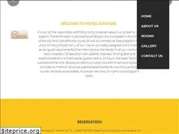 Sites similar to hotelsunparkpondy.com