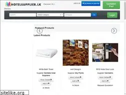 Sites similar to hotelsupplier.lk