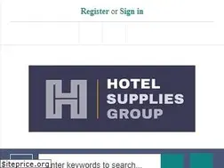 Sites similar to hotelsuppliesgroup.com