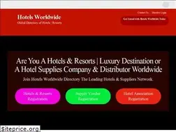 Sites similar to hotelsworldwide.directory