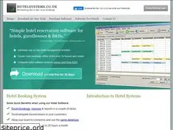 Sites similar to hotelsystems.co.uk
