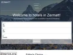 Sites similar to hotelszermatt.net
