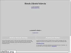 Sites similar to hotelszuerich.ch