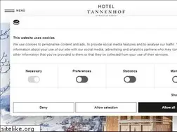 Sites similar to hoteltannenhof.net