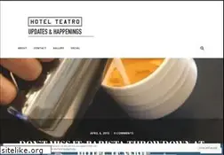 Sites similar to hotelteatro.wordpress.com