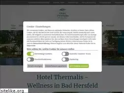 Sites similar to hotelthermalis.de