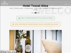 Sites similar to hoteltossalaltea.com