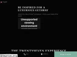 Sites similar to hoteltwentyseven.com
