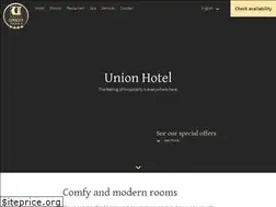 Sites similar to hotelunion.cz