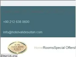 Sites similar to hotelvalidesultan.com
