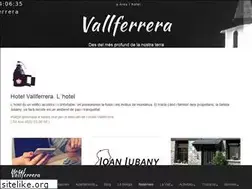 Sites similar to hotelvallferrera.com