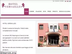 Sites similar to hotelversailles.it