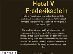 Sites similar to hotelvfrederiksplein.nl