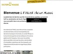Sites similar to hotelvictormasseparis.com
