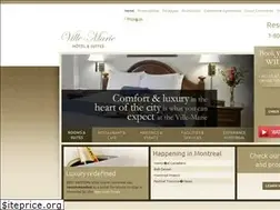Sites similar to hotelvillemarie.com