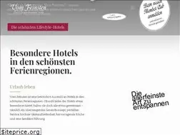 Sites similar to hotelvomfeinsten.at