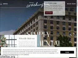 Sites similar to hotelwashington.com