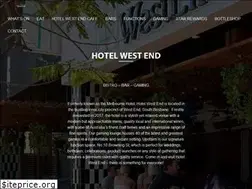 Sites similar to hotelwestend.com.au