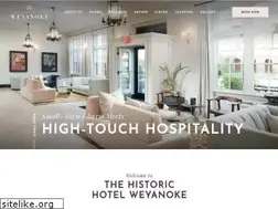 Sites similar to hotelweyanoke.com