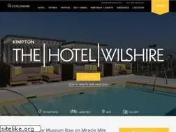 Sites similar to hotelwilshire.com