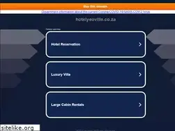 Sites similar to hotelyeoville.co.za