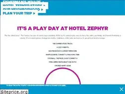 Sites similar to hotelzephyrsf.com