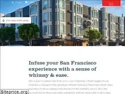 Sites similar to hotelzoesf.com