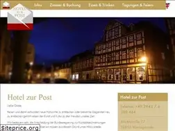 Sites similar to hotelzurpost-wr.de