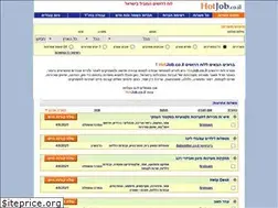 Sites similar to hotjob.co.il