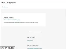 Sites similar to hotlanguage.com