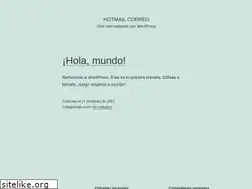 Sites similar to hotmailcorreo.net