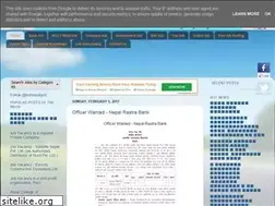 Sites similar to hotnepalijob.blogspot.com