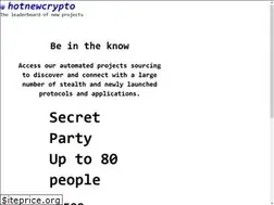 Sites similar to hotnewcrypto.com