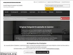Sites similar to hotpointersatzteile.de