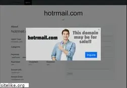 Sites similar to hotrmail.com