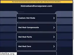 Sites similar to hotrodsandhorsepower.com