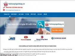 Sites similar to hotrovaynganhang.vn